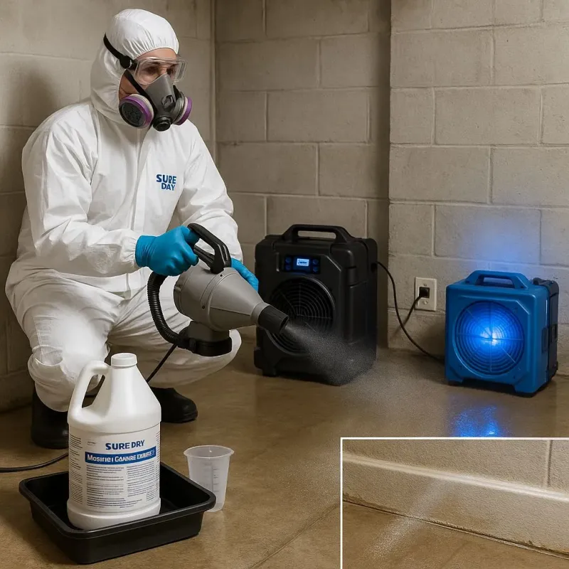 Sanitization and Odor Removal process in Sunnyside, NY