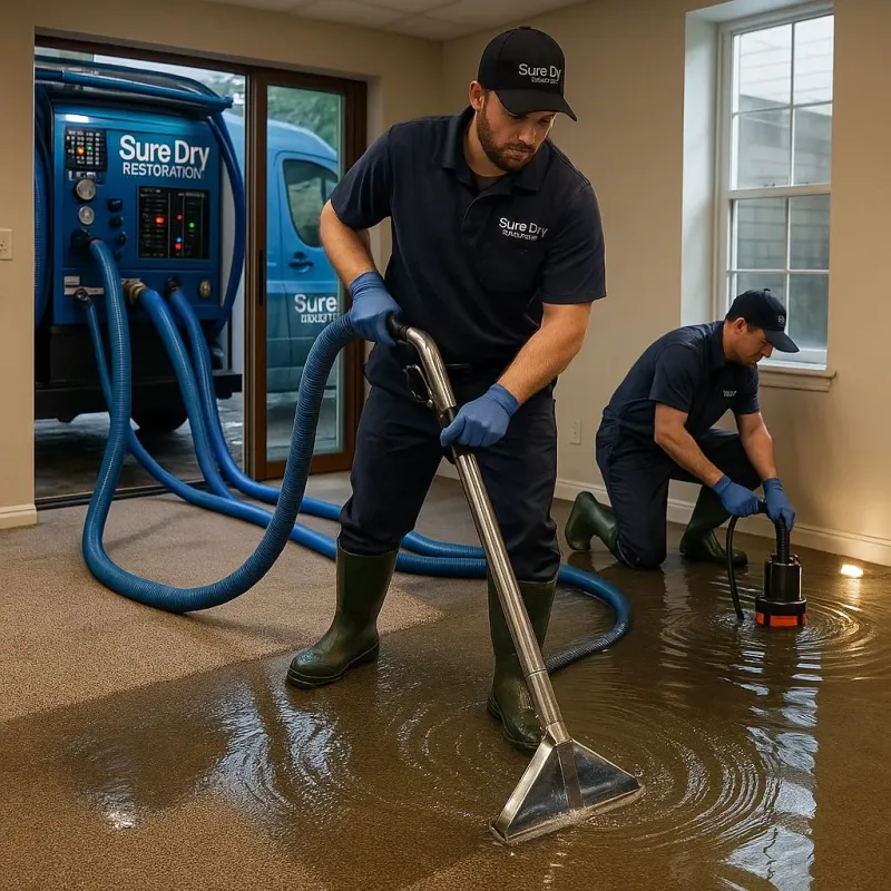 Water Extraction and Removal process in Sunnyside, NY